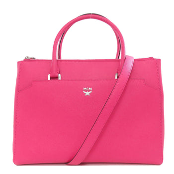 MCM   Tote Bag Logo 2WAY Leather