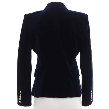 Balmain Women'S Double Breasted Blazer Velvet