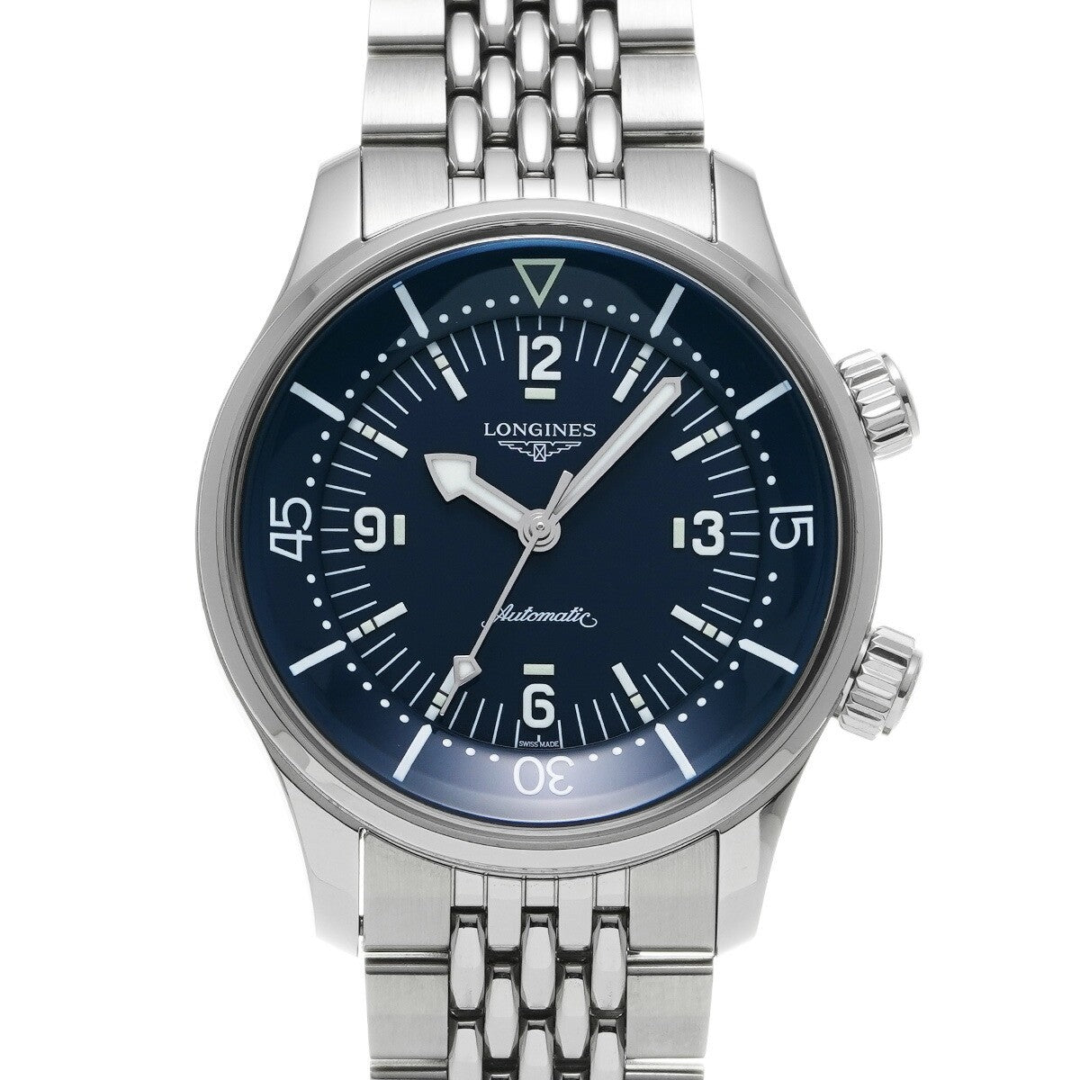 Longines Legend Diver L3.764.4.90.6 Blue Men'S Used Watch #61023