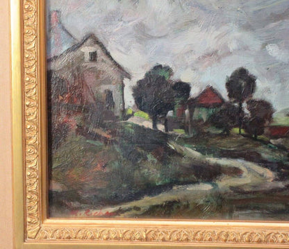 Alain Richard Landscape Original Oil Painting F4  Salon Dautomne Member