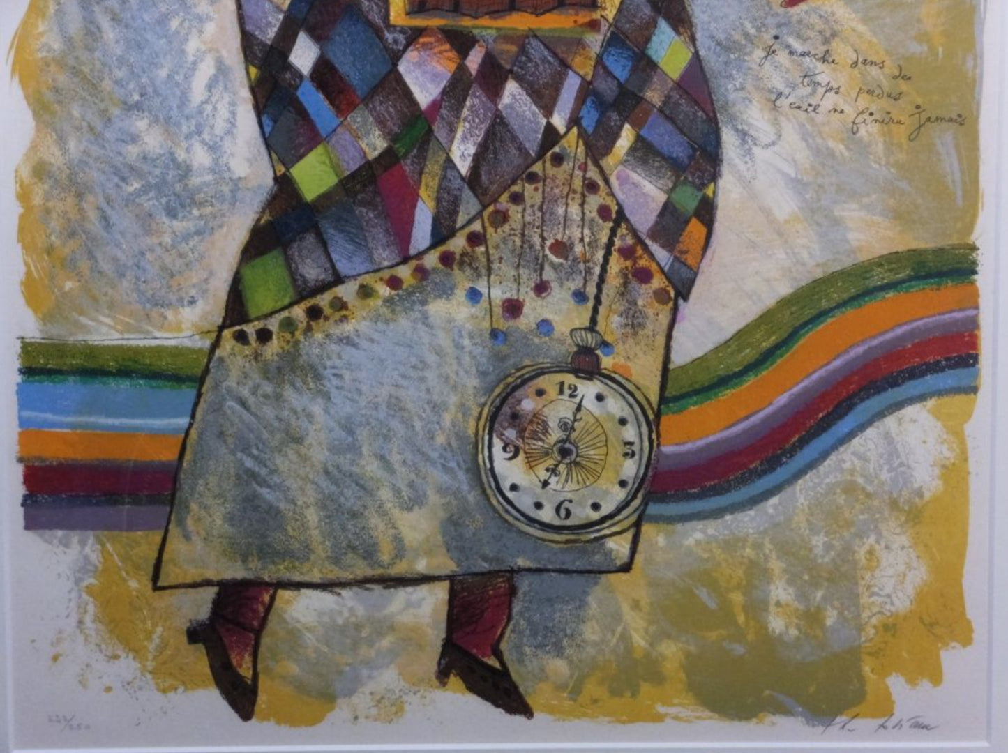 Theo Tobiasse (Israel) Original Lithograph Print