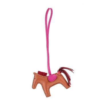 Hermes Grigri Rodeo Bag Charm Leather Pm