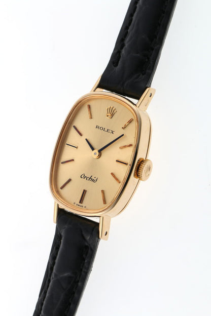 Rolex Orchid Oval Watch Cal.1400 Watch Women