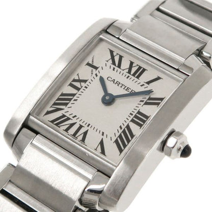 Cartier Tank Francaise Sm W51008Q3 Ladies Used Watch #744921