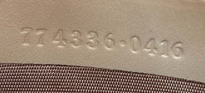 Gucci Ophidia Zip Hobo Print Gg Coated Canvas Mini