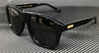Gucci Gg1316S 001 Black Dark Grey Men'S 54 Mm