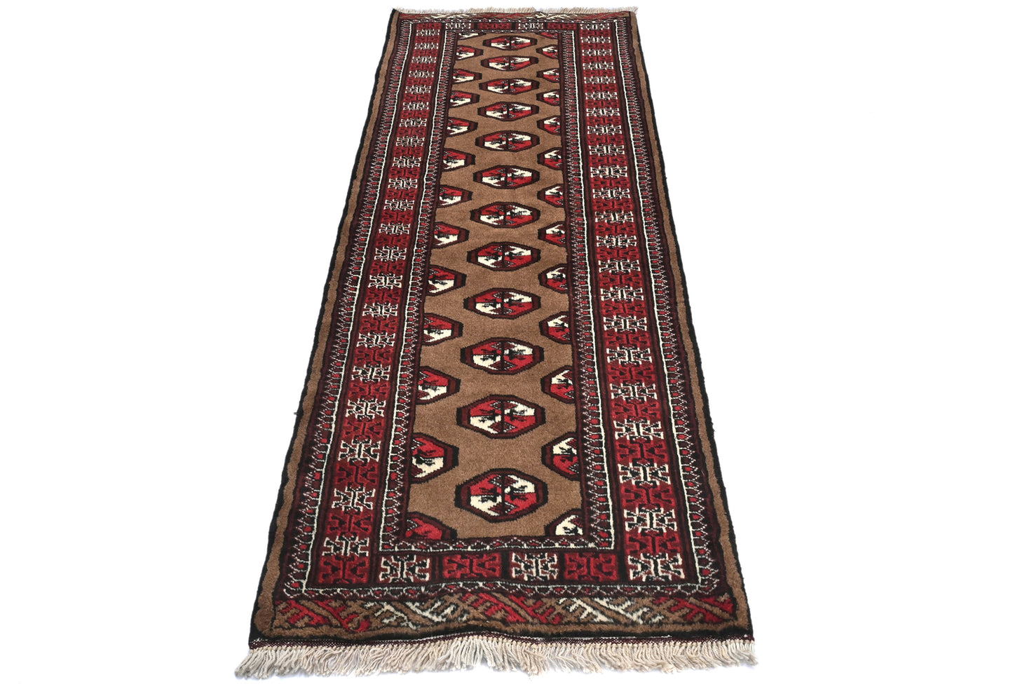2X6 Ft Farmho Boho Tribal Runner Geometric Design