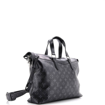 Louis Vuitton Explorer Briefcase Monogram Eclipse Canvas