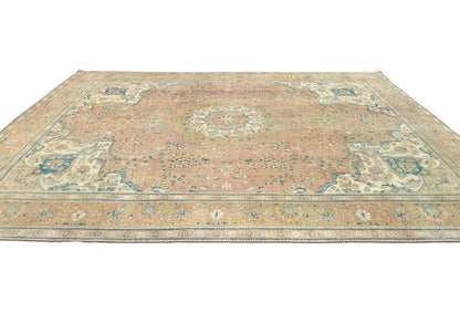 Extra Large Antique Distressed Vintage Oriental