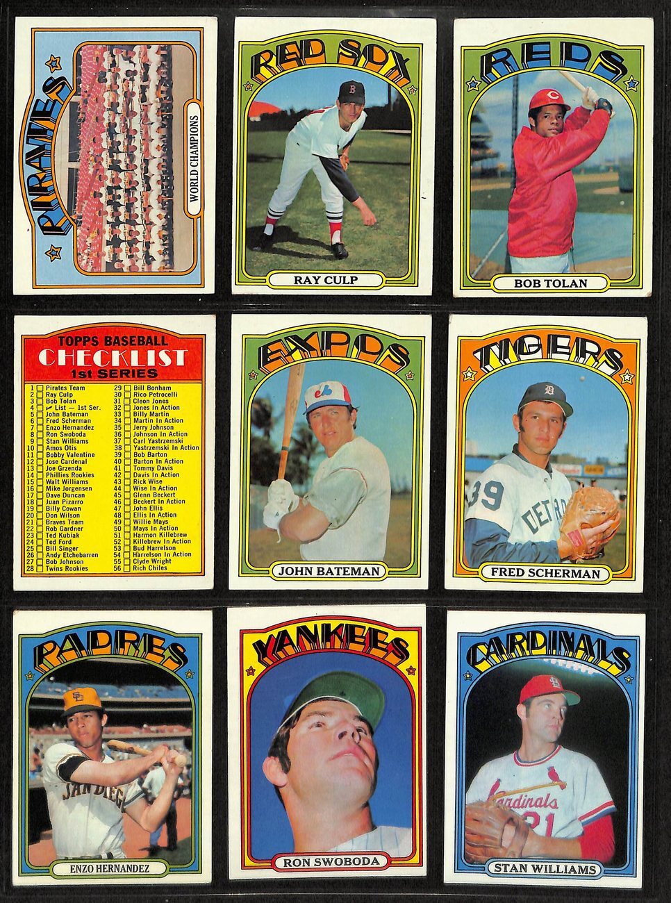 1972 Topps Baseball Complete Set (787)