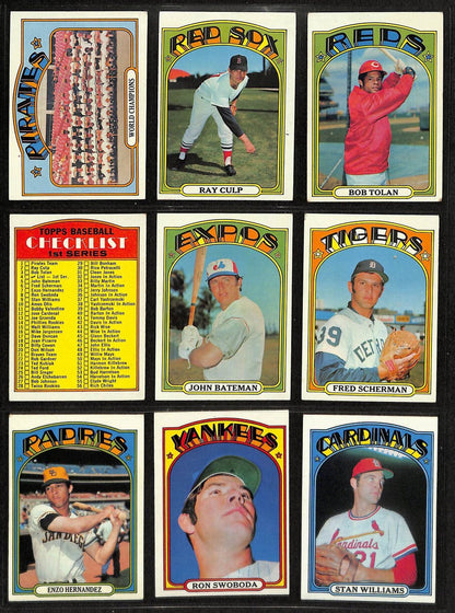 1972 Topps Baseball Complete Set (787)