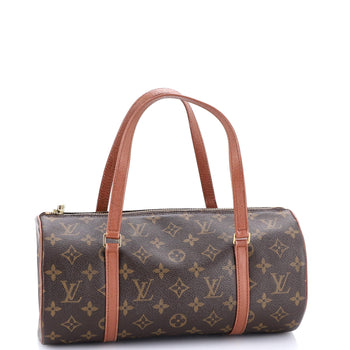 Louis Vuitton Papillon Handbag Monogram Canvas 30