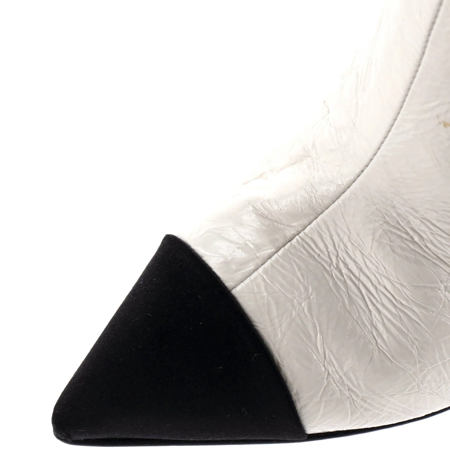 Chanel Women'S Coco Gabrielle Signature Cap Toe Boots Leather