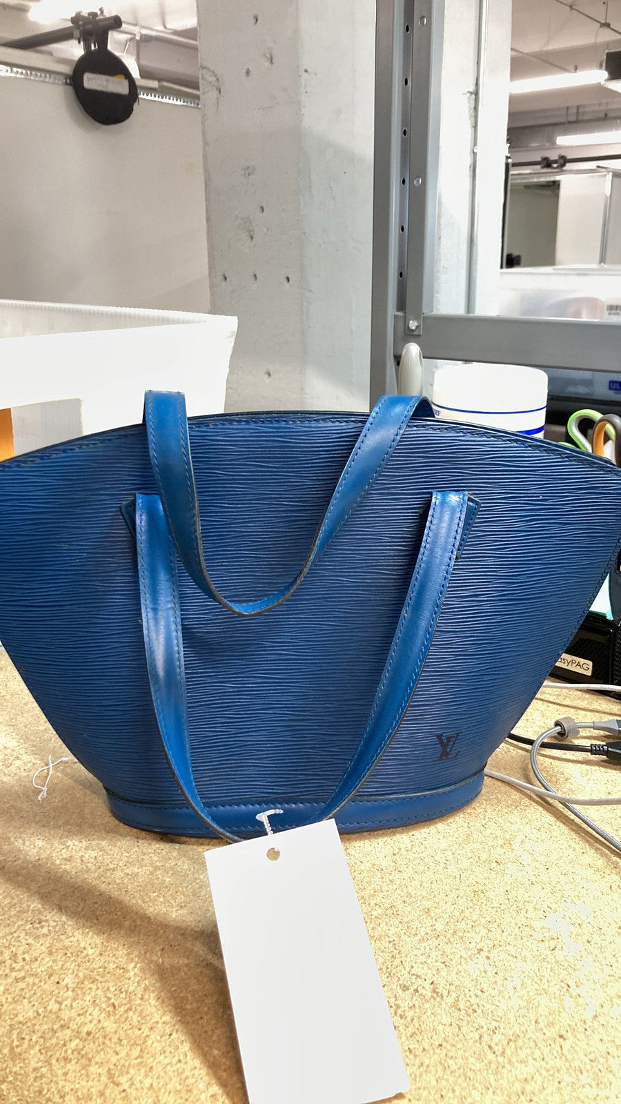 Louis Vuitton Saint Jacques Handbag Epi Leather Pm