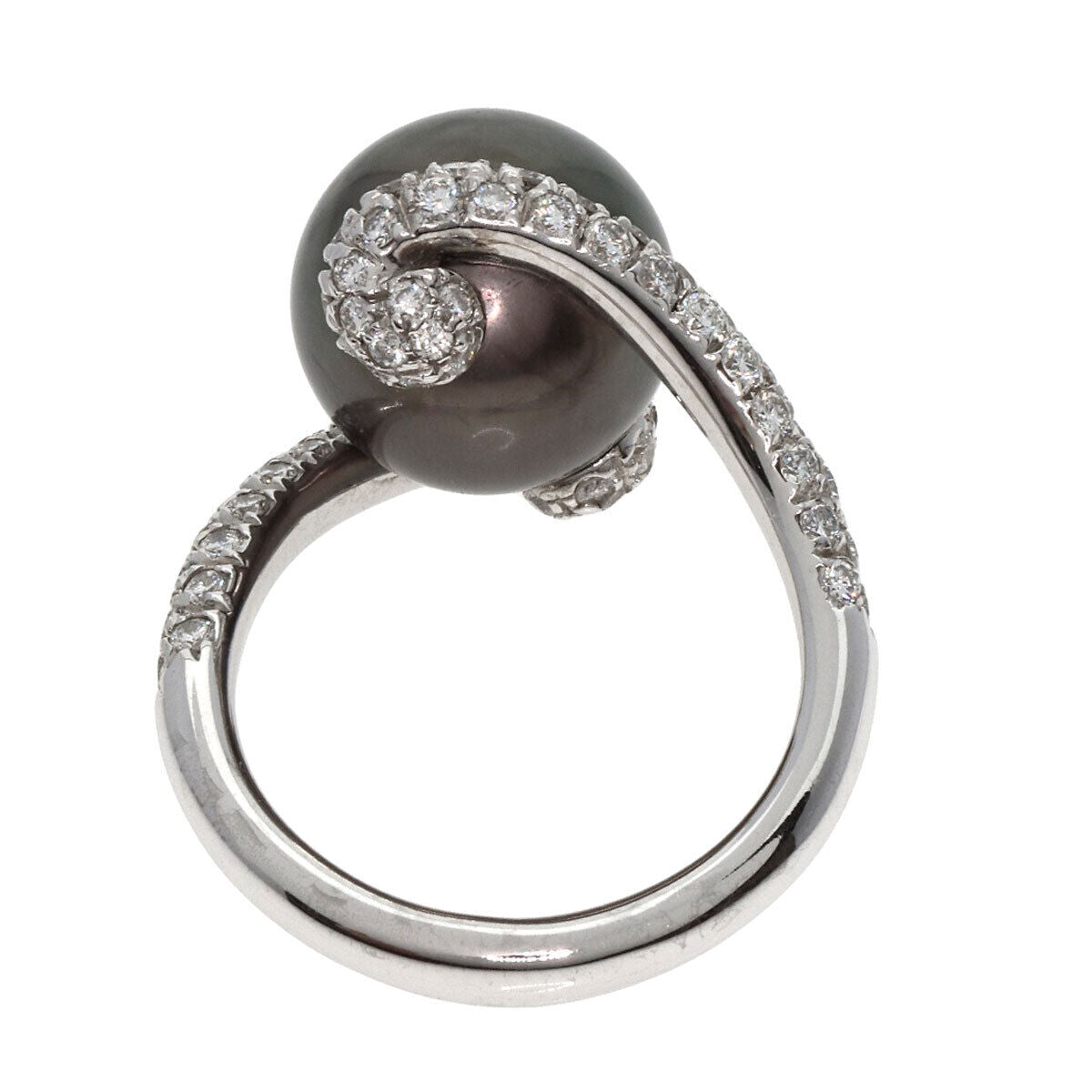 Mikimoto   Ring South Seapearl Pearl Diamond K18