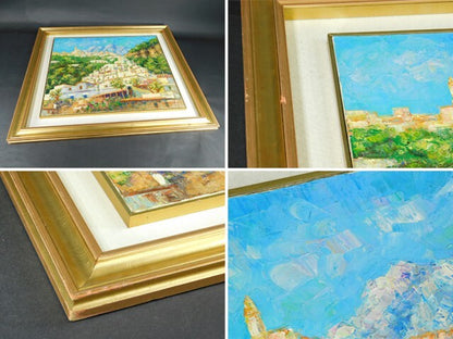Bonanni Claudio (Italy) Original Painting Oil On Canvas Signed Framed