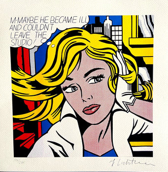 Roy Lichtenstein Lithograph 