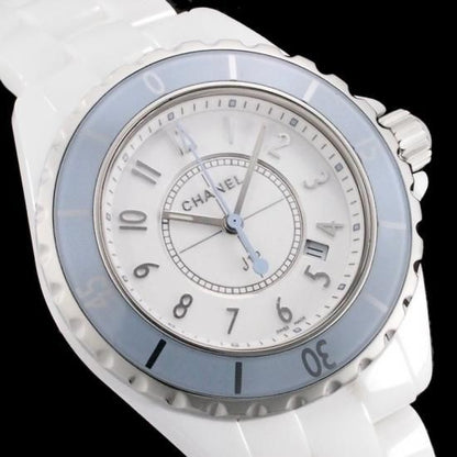 Chanel J12 33Mm Soft Blue 1200 / Ltd H4340 New Buckle