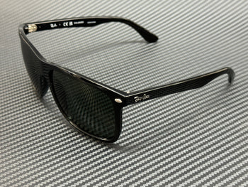 Ray Ban Rb4547 601 58 Black Green Polarized Unisex 57 Mm Sunglasses