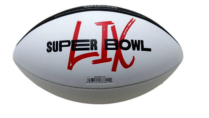 Milton Williams Signed/Auto Super Bowl Lix Logo Football Eagles Beckett 193566