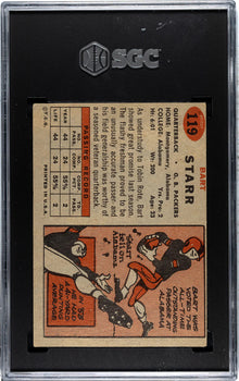 Bart Starr 1957 Topps #119 Sgc 3