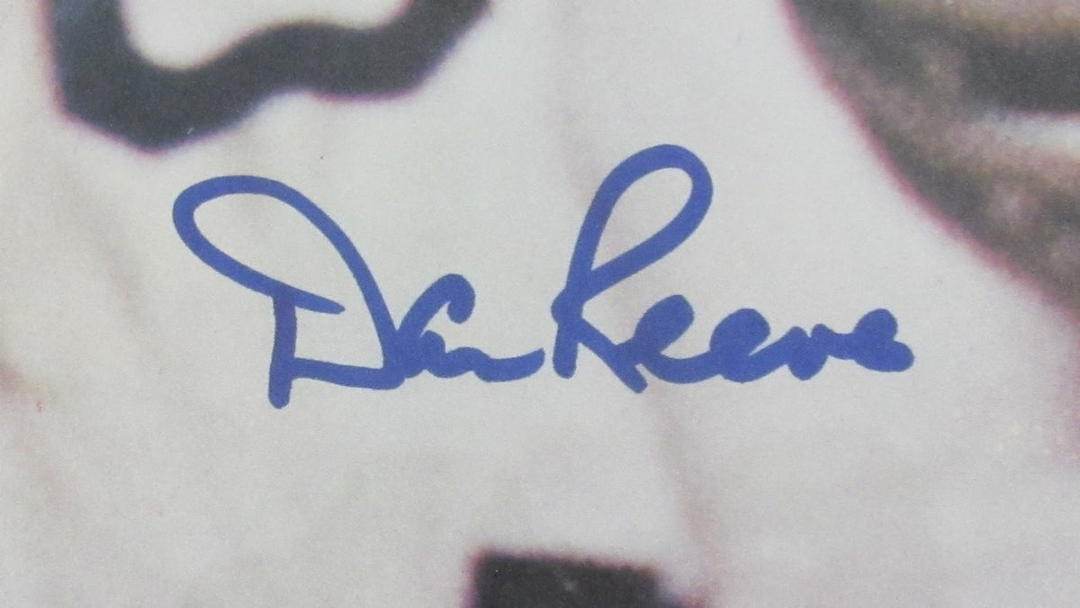 Signed Dan Reeves Poster Sports Illustrated 24x36 Auto Vintage 1968 JSA 210049