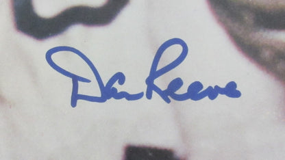 Signed Dan Reeves Poster Sports Illustrated 24x36 Auto Vintage 1968 JSA 210049