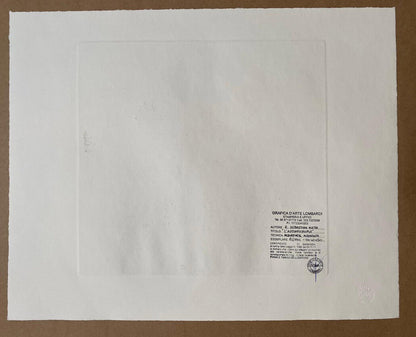 Roberto Sebastian Matta Engraving Hand Signed Numbered In Pencil