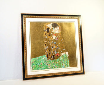 Gustav Klimt The Kiss Large Offset Print  -24.8
