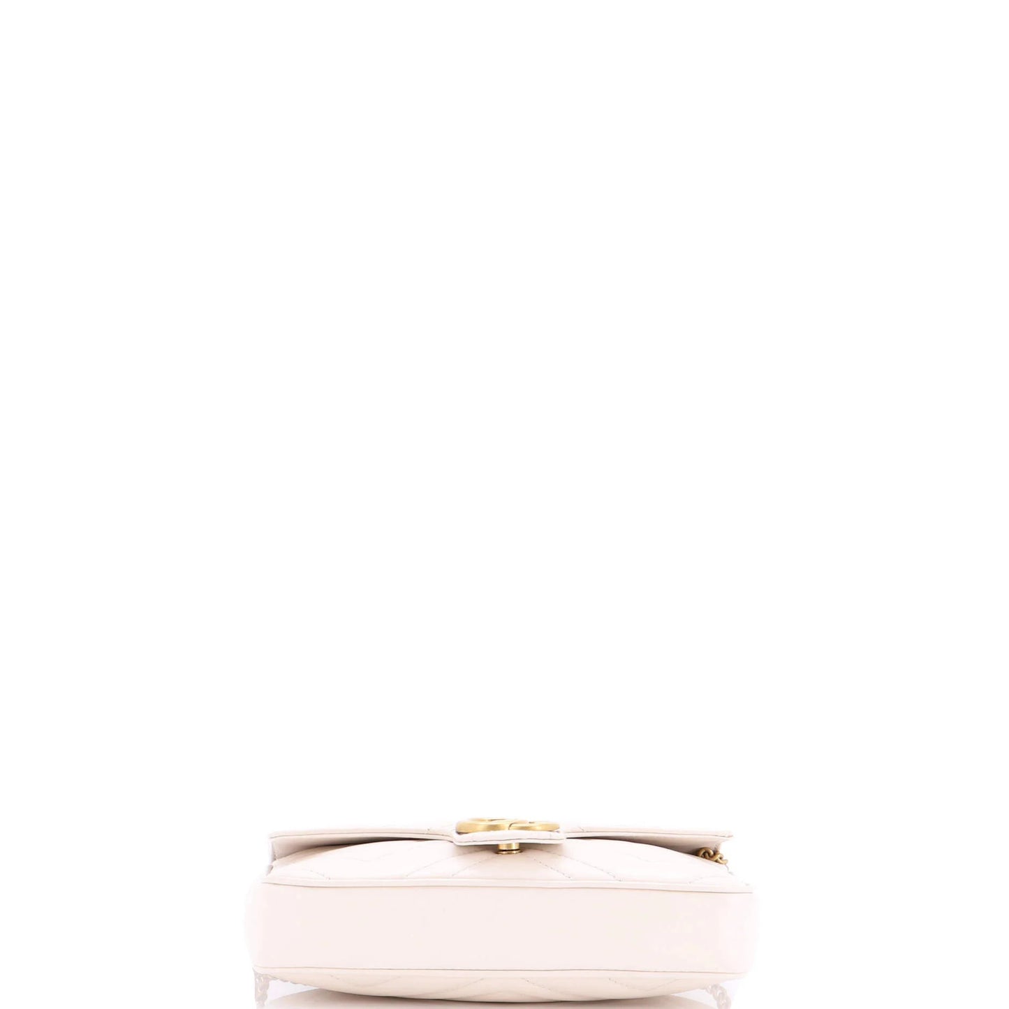 Gucci Gg Marmont Wallet On Chain Matelasse Leather Mini