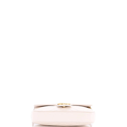 Gucci Gg Marmont Wallet On Chain Matelasse Leather Mini