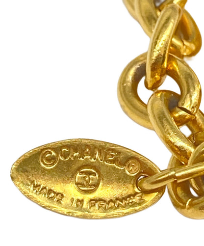 Chanel Vintage Coco Mark Chain Necklace