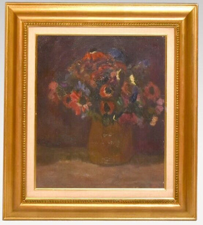 Georges Feher Miskolc, Hungary Original Painting Oil on Canvas Signed Framed