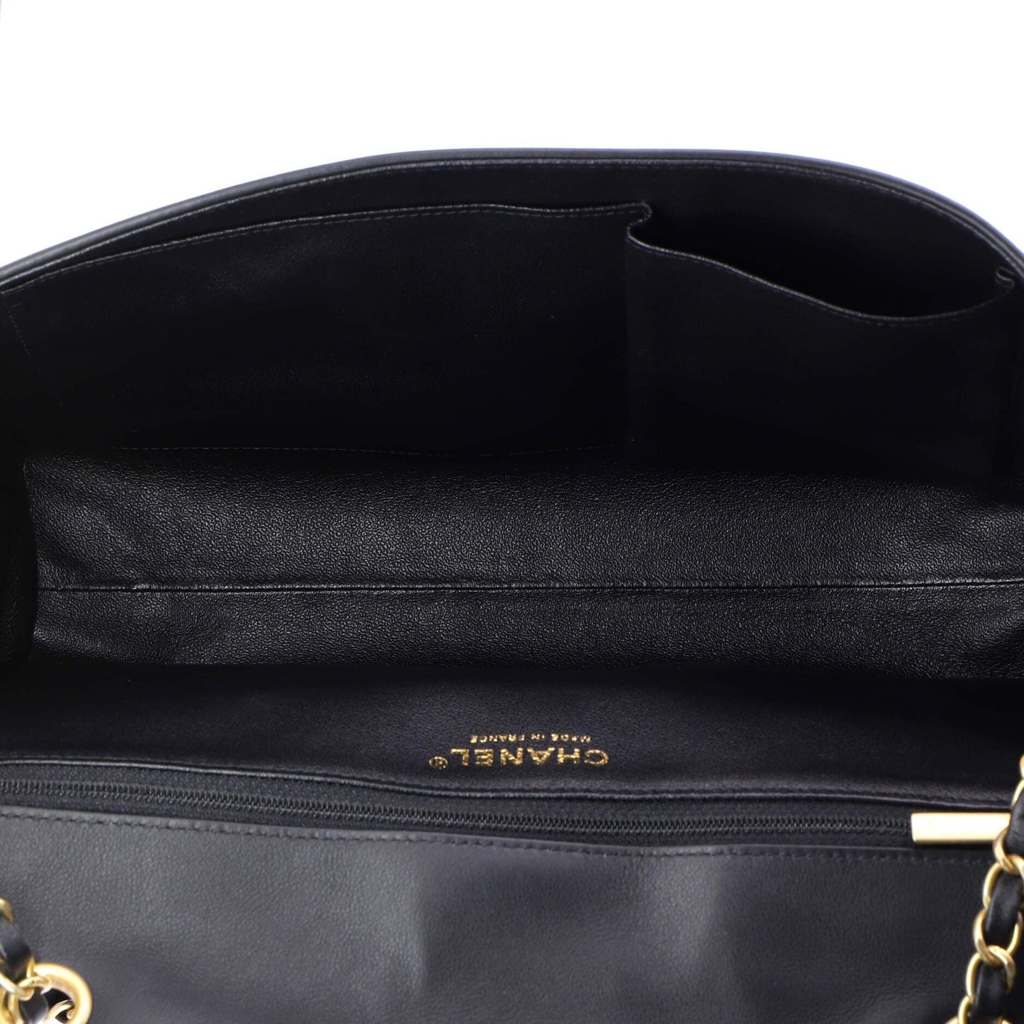 Chanel In The City Top Handle Flap Bag Mixed Quilt Calfskin Medium