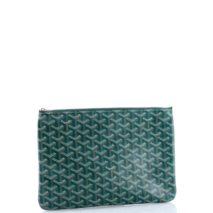 Goyard Senat Zip Pouch Coated Canvas Mm