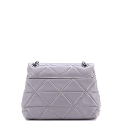 Prada Spectrum Flap Bag Quilted Nappa Leather Large