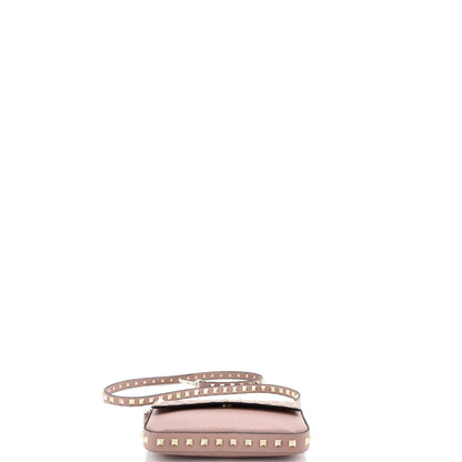 Valentino Garavani Rockstud Top Handle Crossbody Pouch Leather Mini