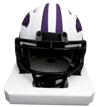 Terrell Suggs Autographed Mini Ravens Lunar Eclipse Football Helmet Jsa