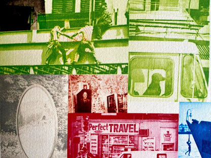 Robert Rauschenberg Lithograph Certified Numbered Stamp