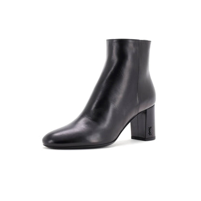 Saint Laurent Women'S Loulou Ankle Boots Leather