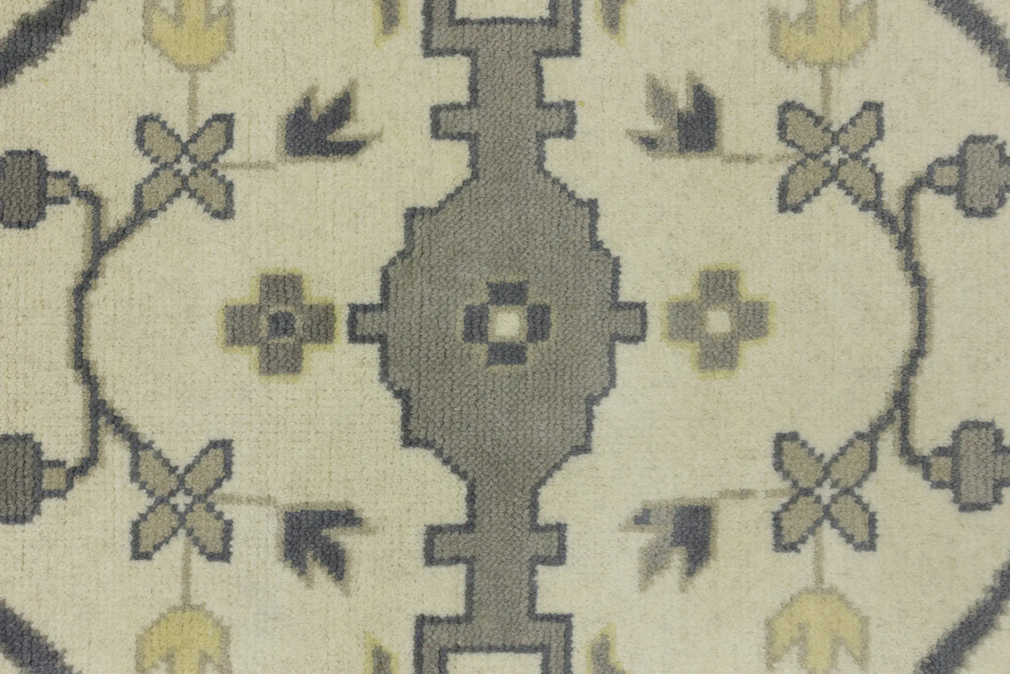 Handmade Oushak Oriental Rug 12X15 Ft Oversized