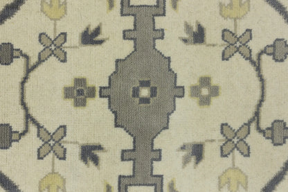 Handmade Oushak Oriental Rug 12X15 Ft Oversized