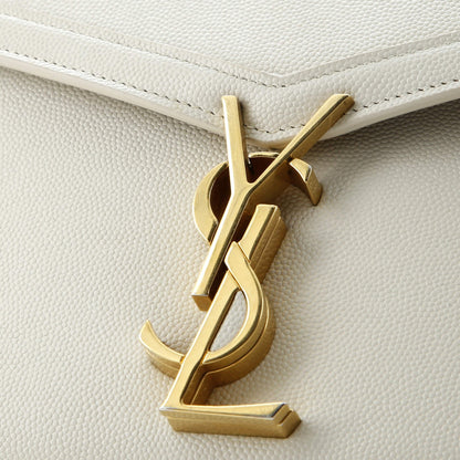 Saint Laurent Cassandra Chain Wallet Leather Mini