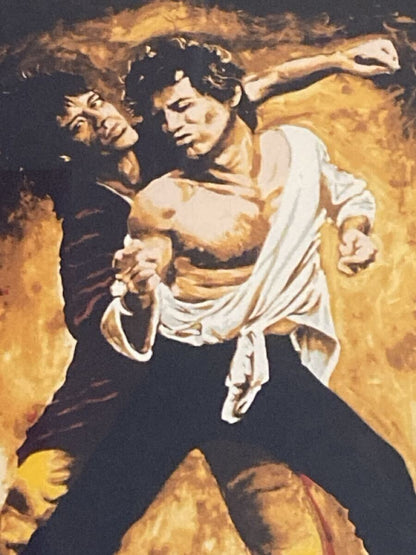 Ronnie Wood "Keith & Mick" Signed Lithograph 1990 Ltd Ed 178/250 Rolling Stones