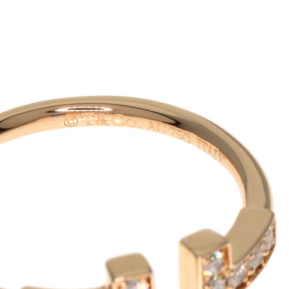 TIFFANY&Co.   Ring TWire Diamond K18 Pink Gold