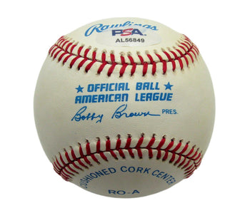 Butch Mccord Signed Oal Baseball Negro League Baltimore Elite Giants Psa/Dna