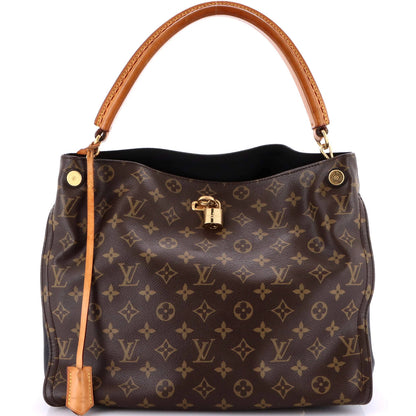 Canvas Louis Vuitton Gaia Handbag Monogram