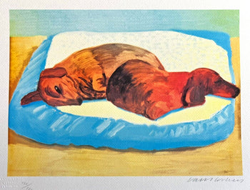 David Hockney - Lithograph Coa Signed Numbered By Hand Limited 180Ex