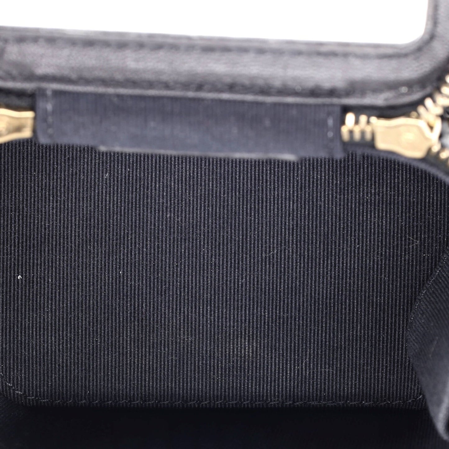 Chanel Vanity Case With Pearl Chain Quilted Lambskin Mini