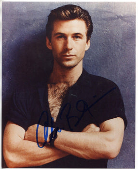 Alec Baldwin Autographed 8X10 Celebrity Photo